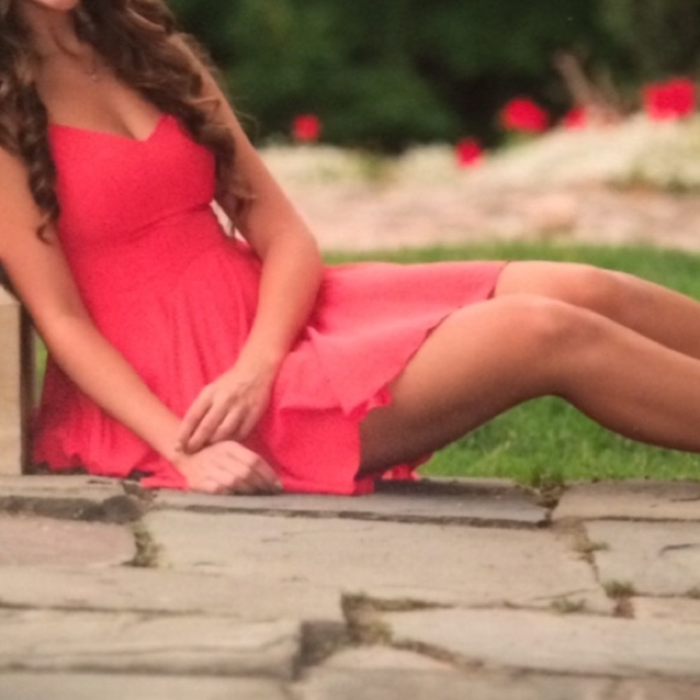 ❌❌SOLD❌❌Beautiful coral dress